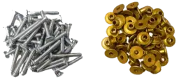 RB1450 - 1/4" Rivets & Collars x 100