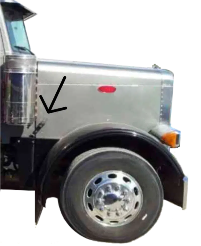 Location on truck