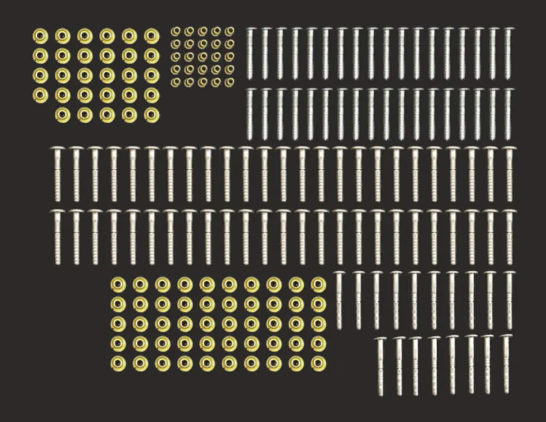 Stainless Huck Kit (7253)