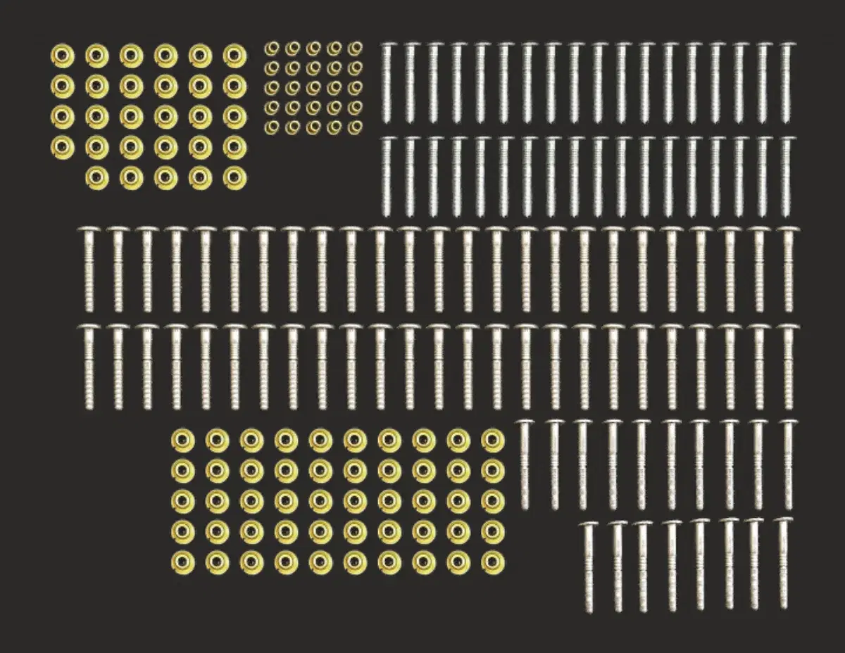 Stainless Huck Kit (7253)
