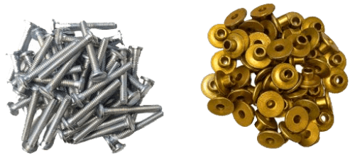 1/4" Hucks & Collars x 50