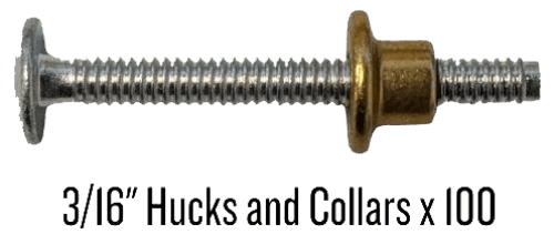 3/16" Huck & Collar